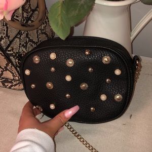 Cute black purse with bling